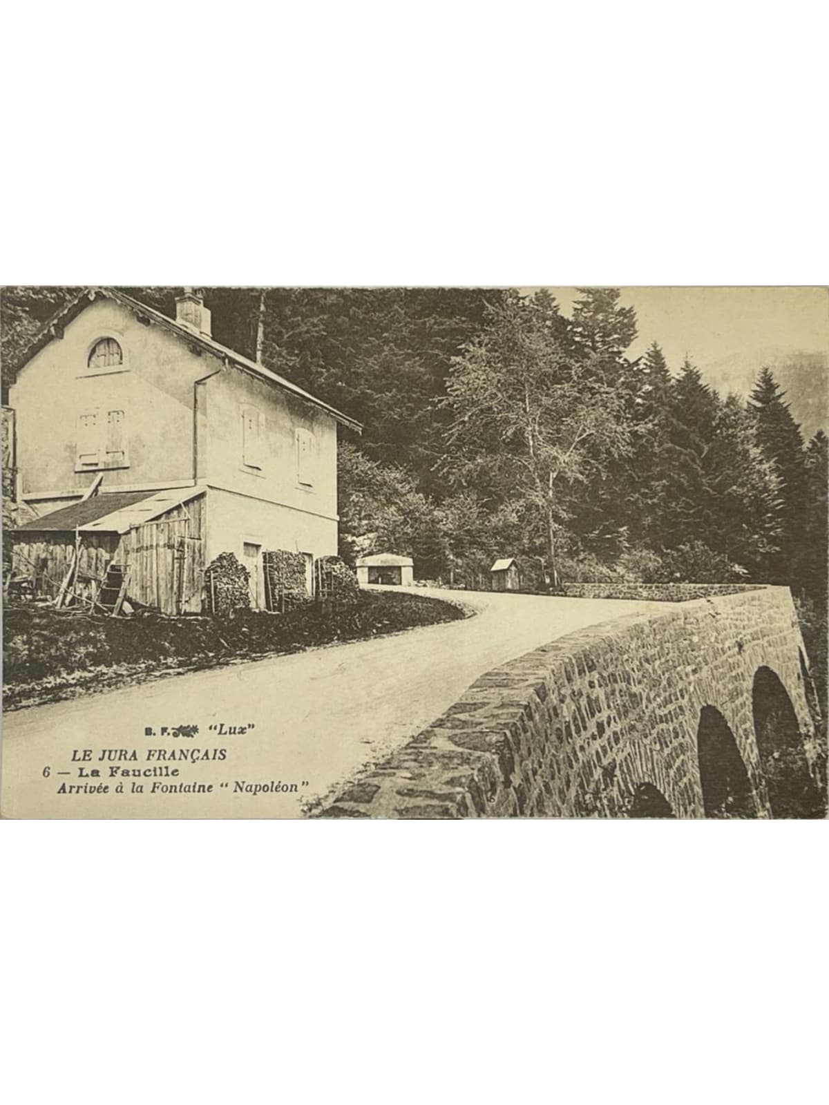 Recto de la carte postale