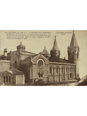Lalouvesc – Ensemble de la basilique Saint-Régis – CPA n° 3539