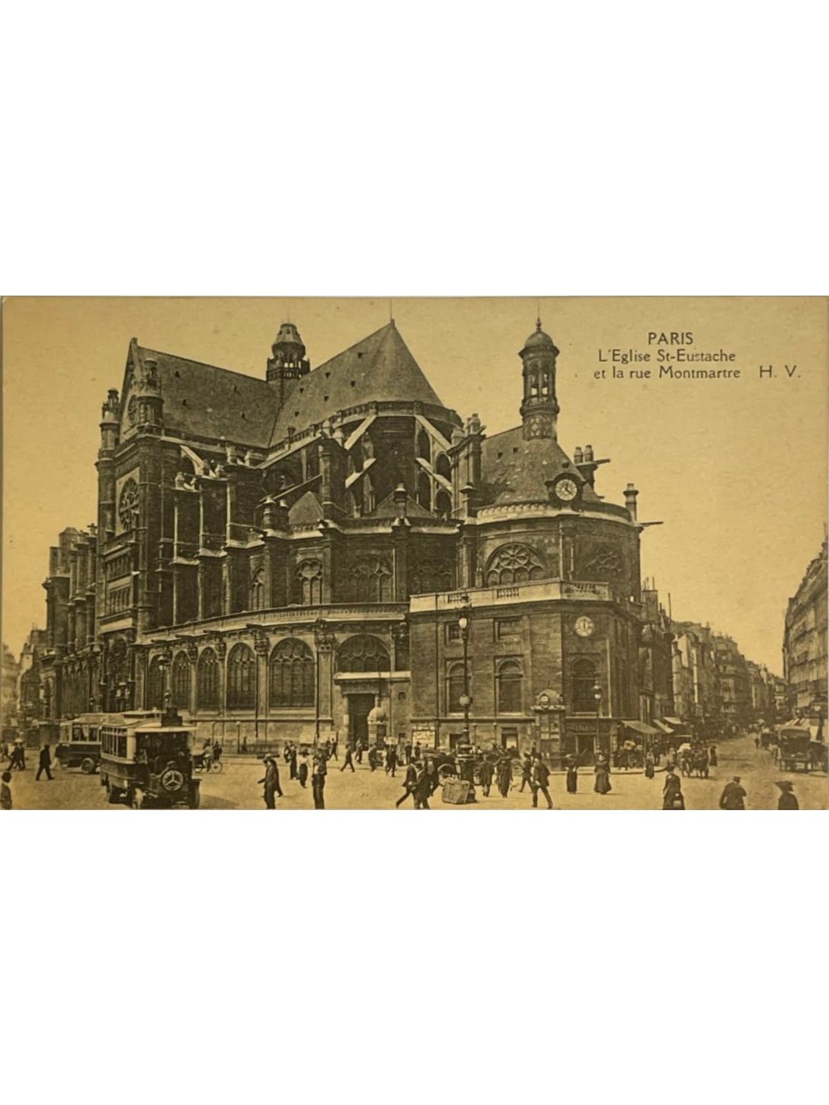 Recto de la carte postale