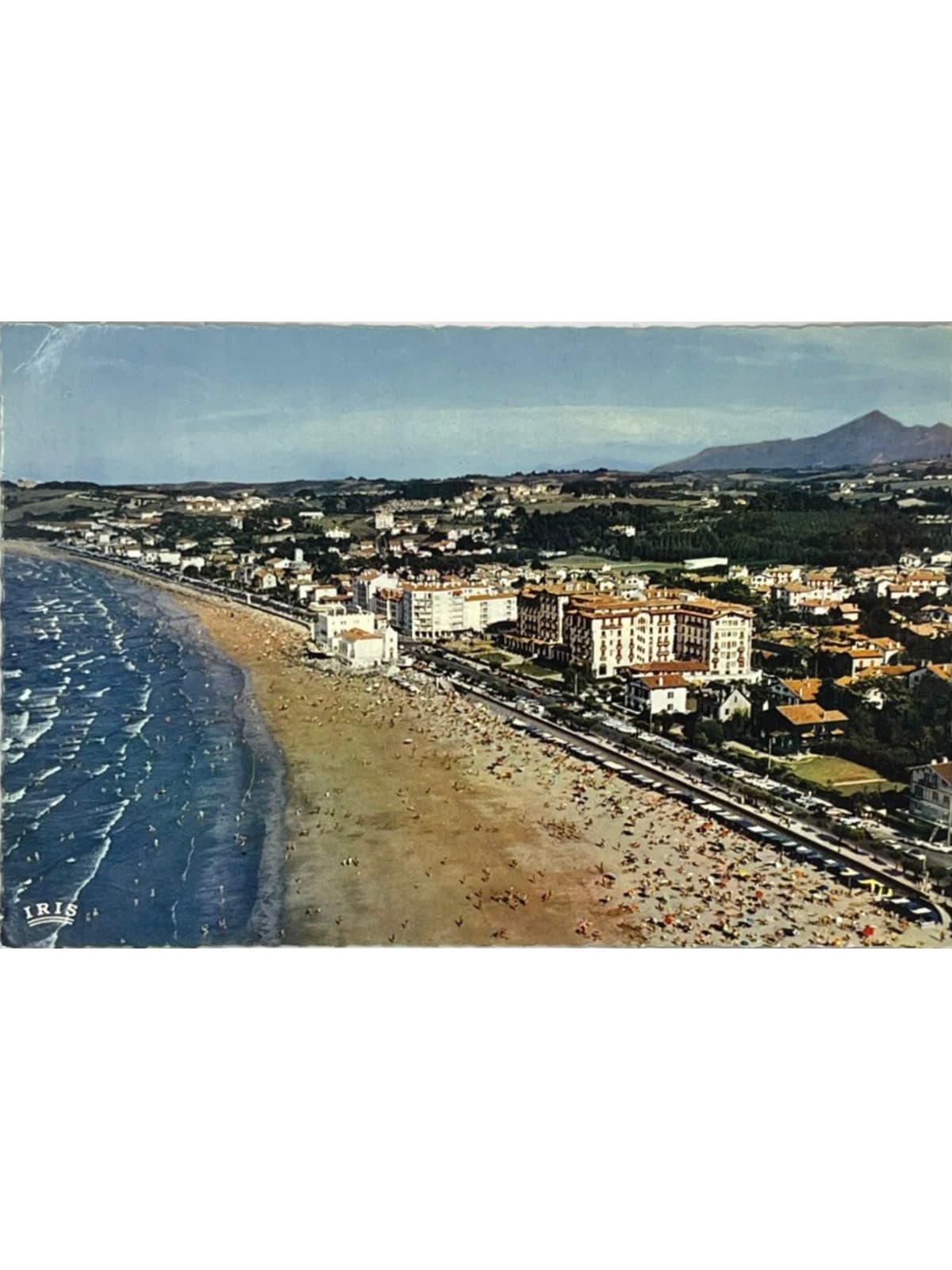 Recto de la carte postale