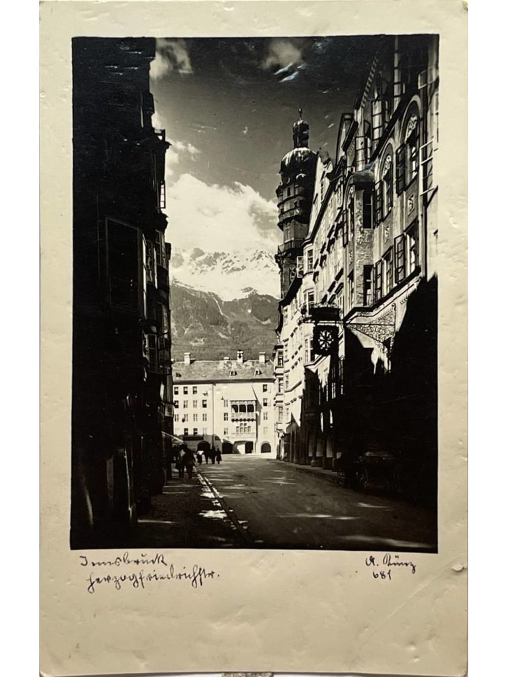 Recto de la carte postale