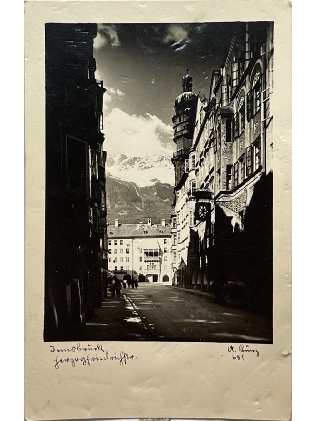 Recto de la carte postale