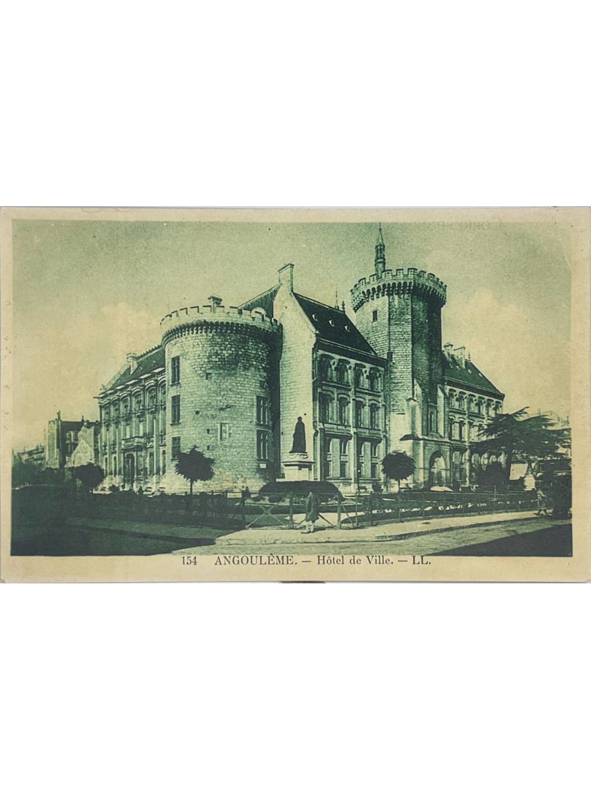 Recto de la carte postale