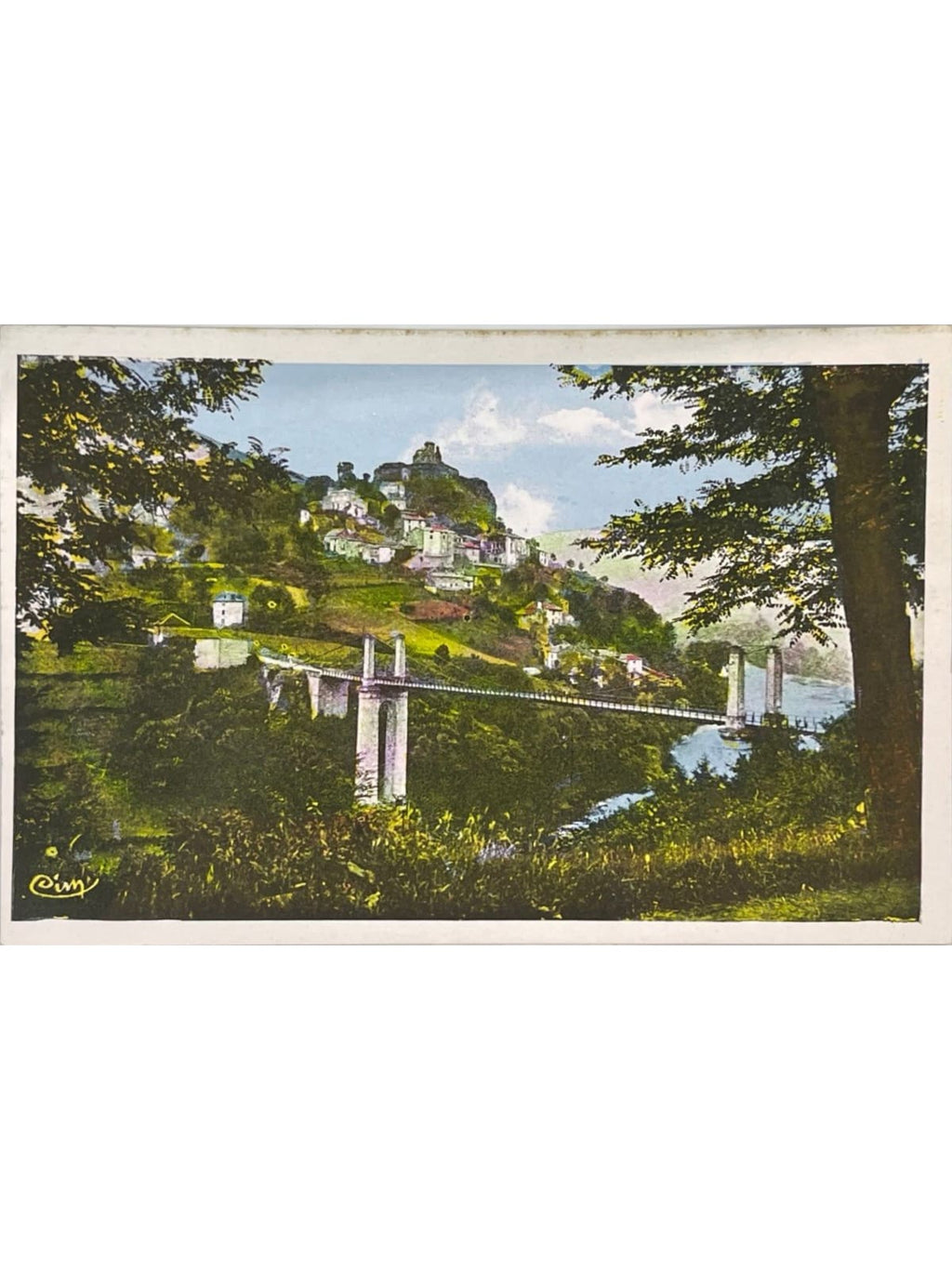 Recto de la carte postale