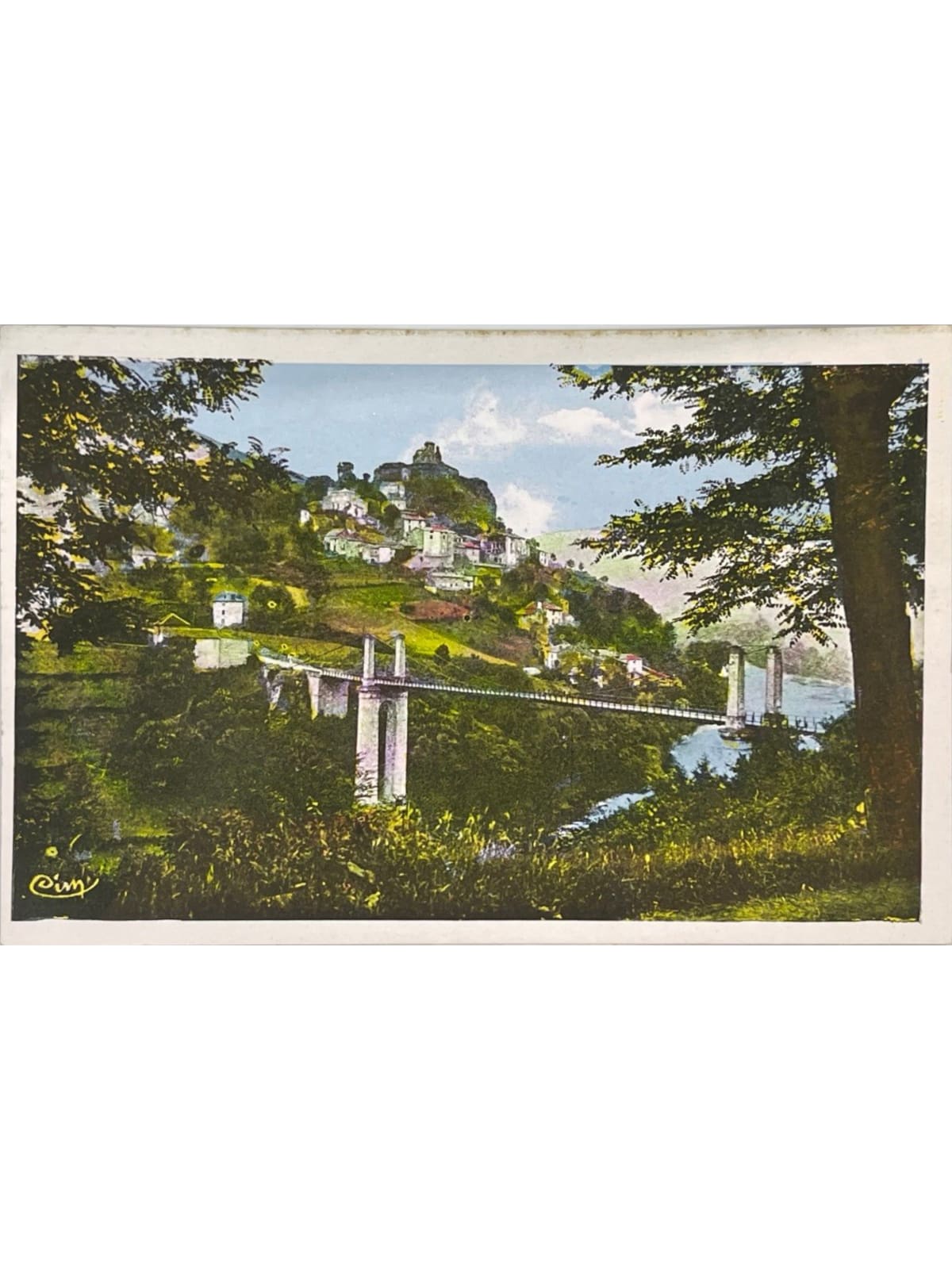 Recto de la carte postale