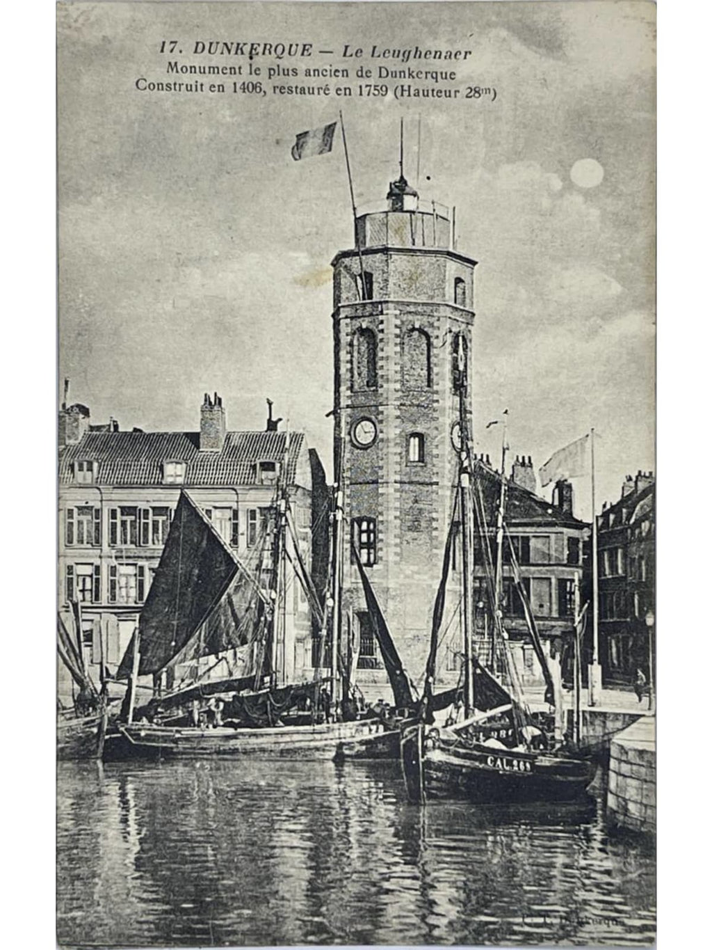 Recto de la carte postale