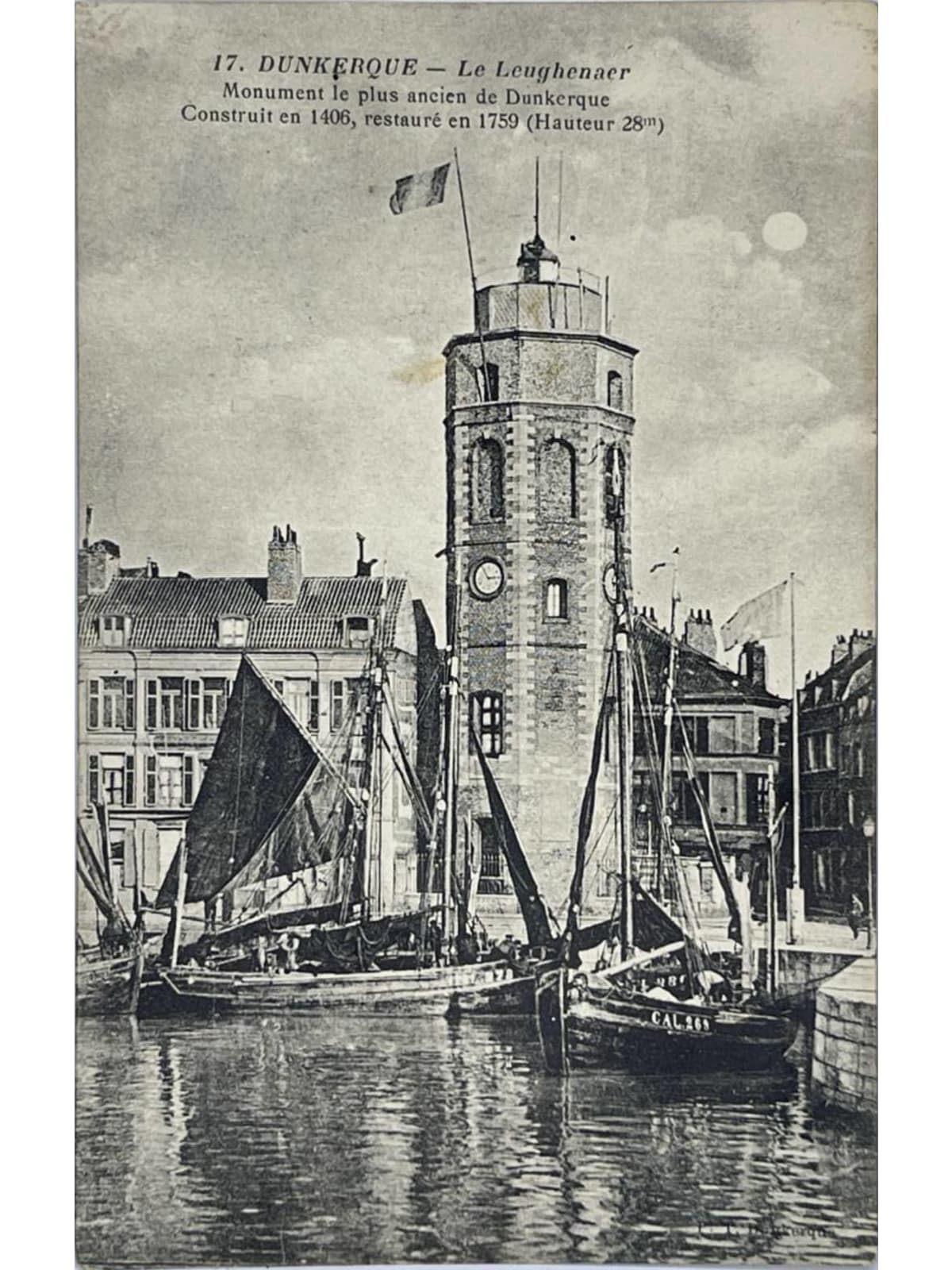 Recto de la carte postale