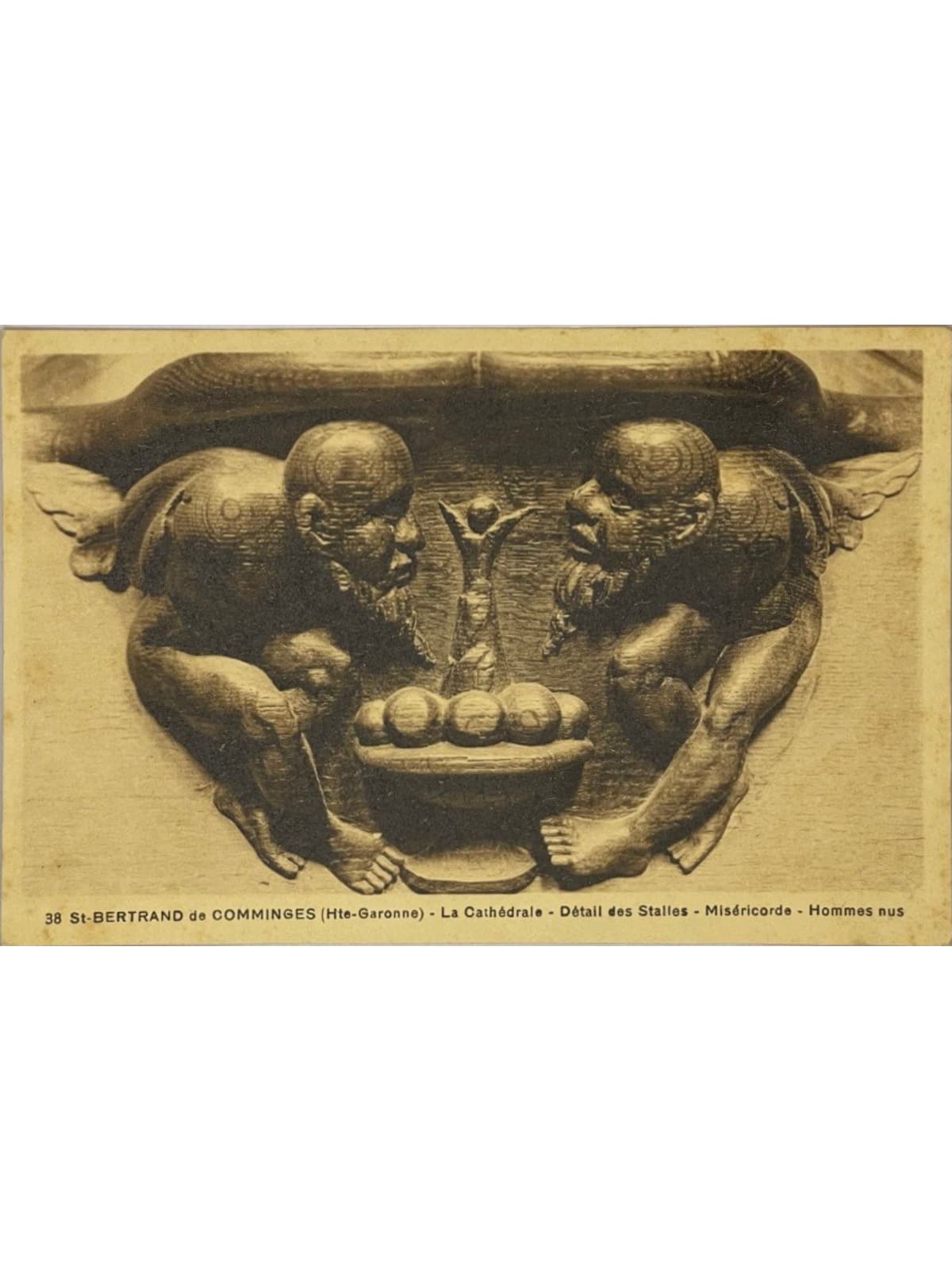 Recto de la carte postale