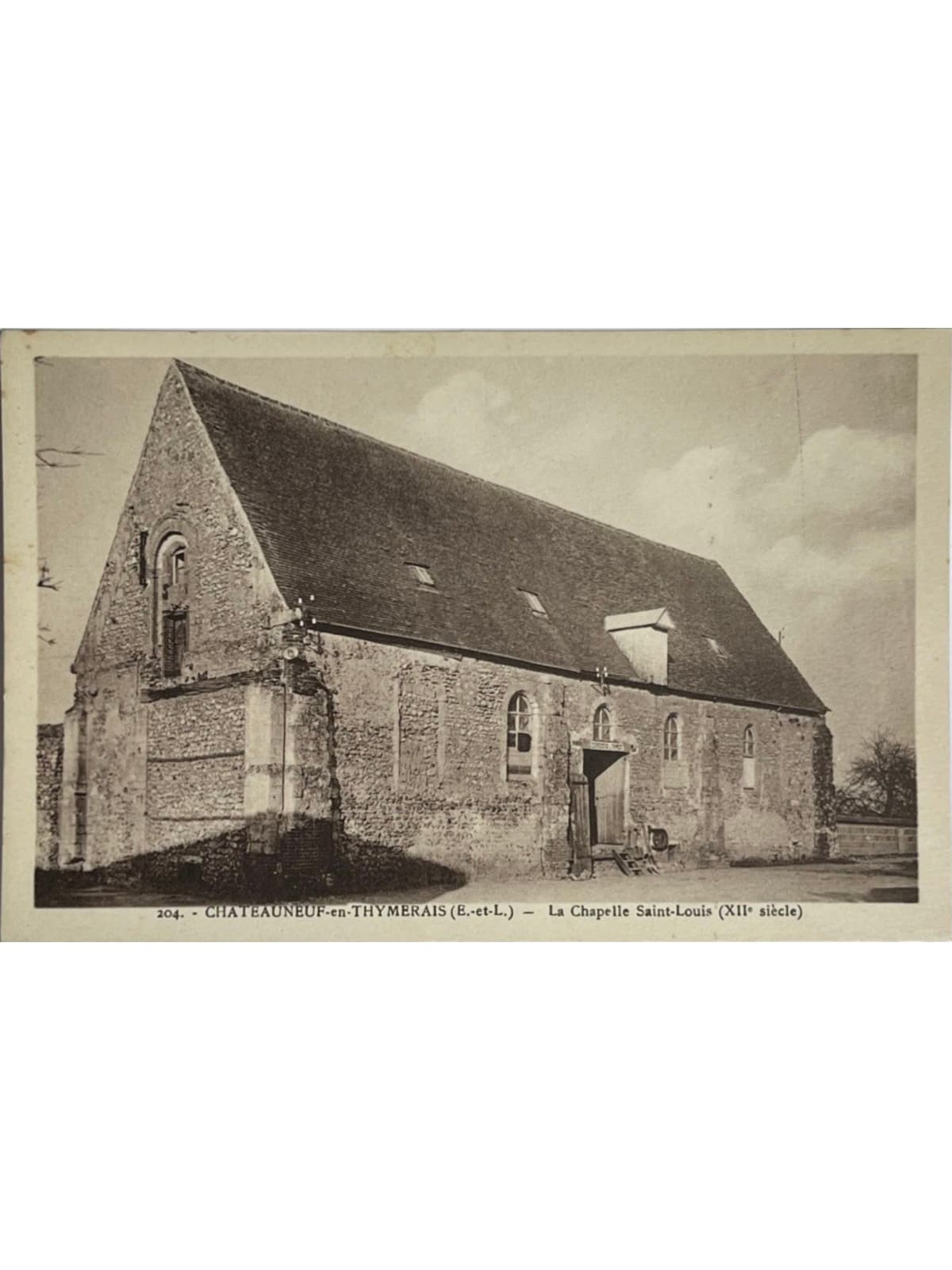 Recto de la carte postale