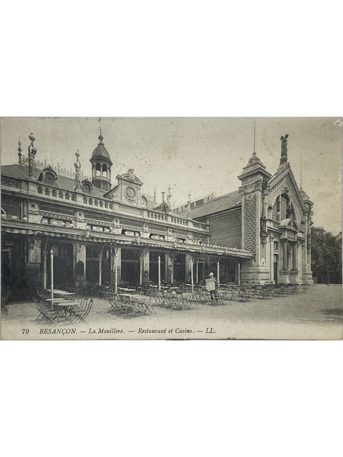 Recto de la carte postale