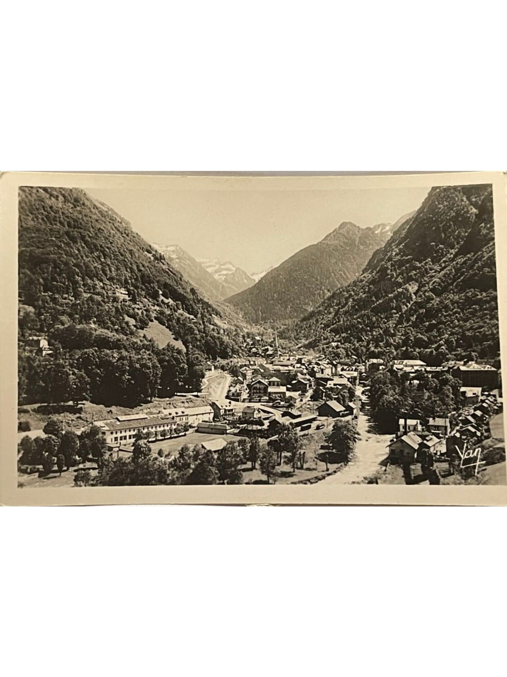 Recto de la carte postale