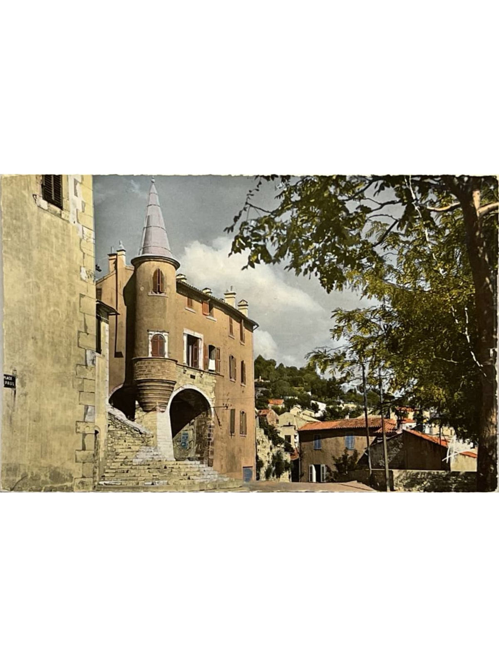 Recto de la carte postale