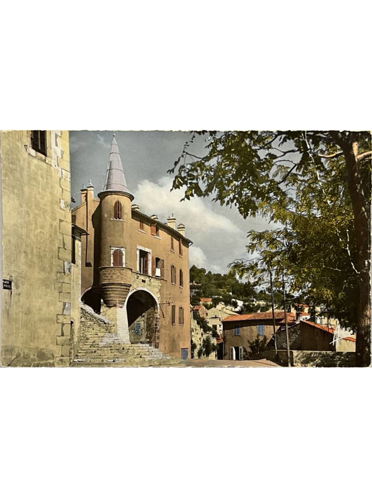 Recto de la carte postale