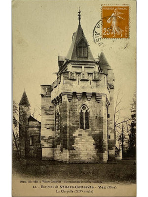Vez (Oise) – La Chapelle du XIVe siècle – CPA n° 62