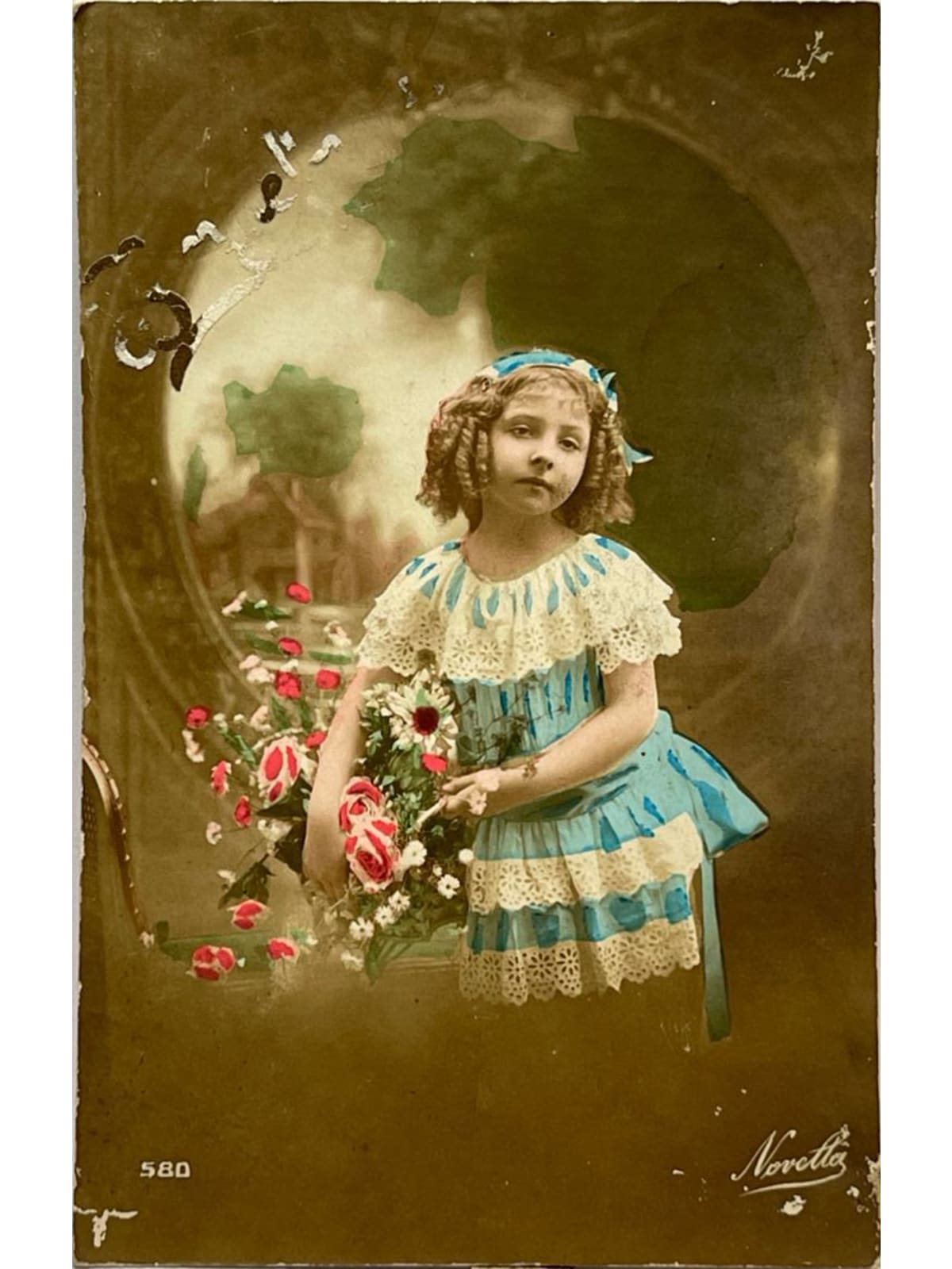 Recto de la carte postale