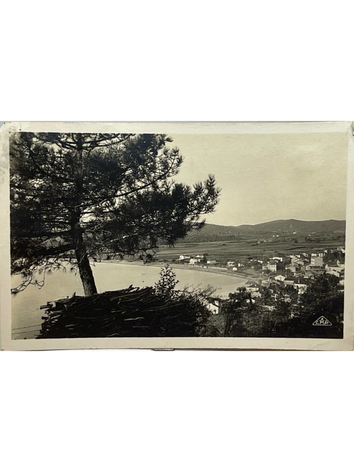 Recto de la carte postale