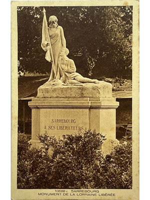 Sarrebourg – Monument de la Lorraine libérée – CPA Braun n° 10688 C