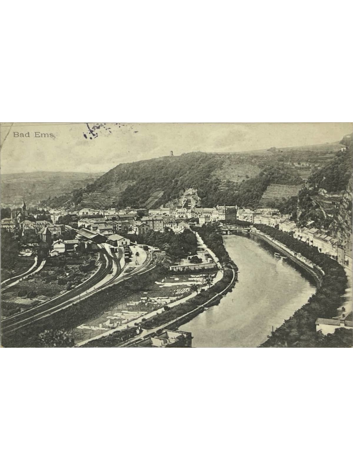 Recto de la carte postale