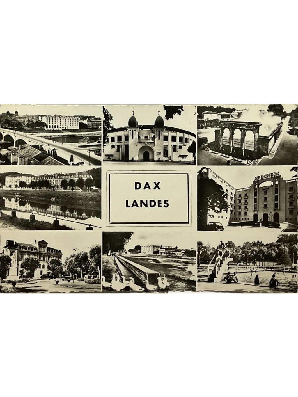 Recto de la carte postale