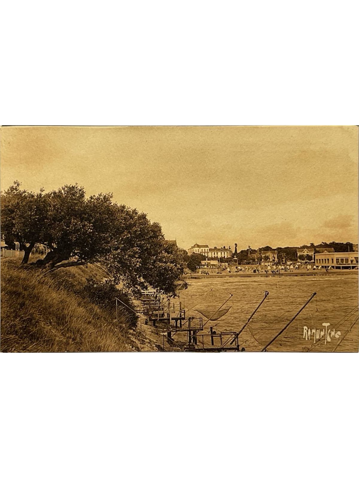 Recto de la carte postale