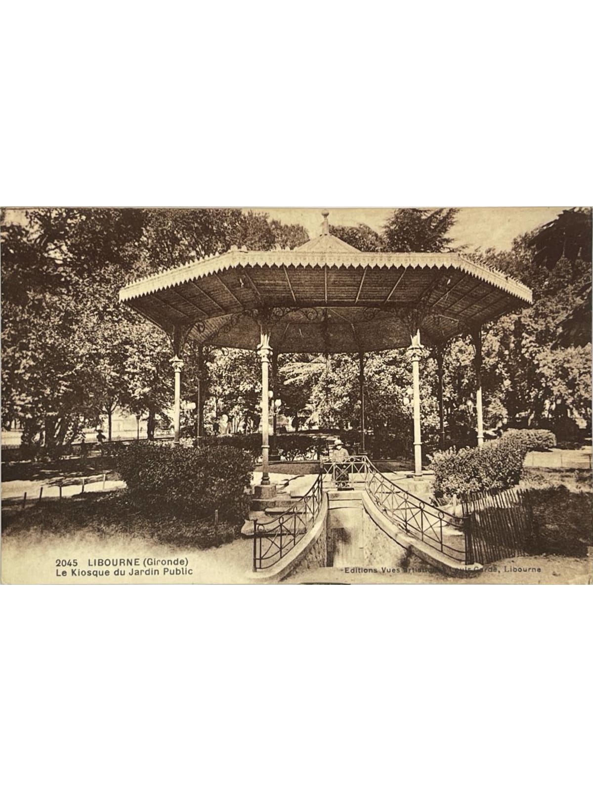 Recto de la carte postale