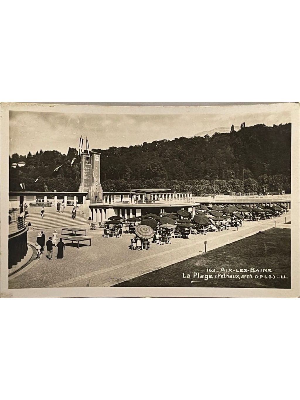 Recto de la carte postale