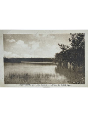 Montereau (Loiret) – L'Étang du Gué-l'Évêque – CPA