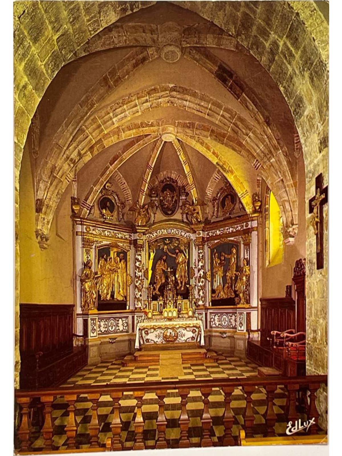 Recto de la carte postale