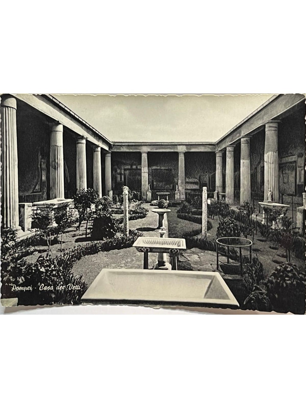 Recto de la carte postale