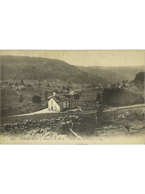 Gérardmer – Route de La Bresse, école des Bas-Rupts – CPA n°255