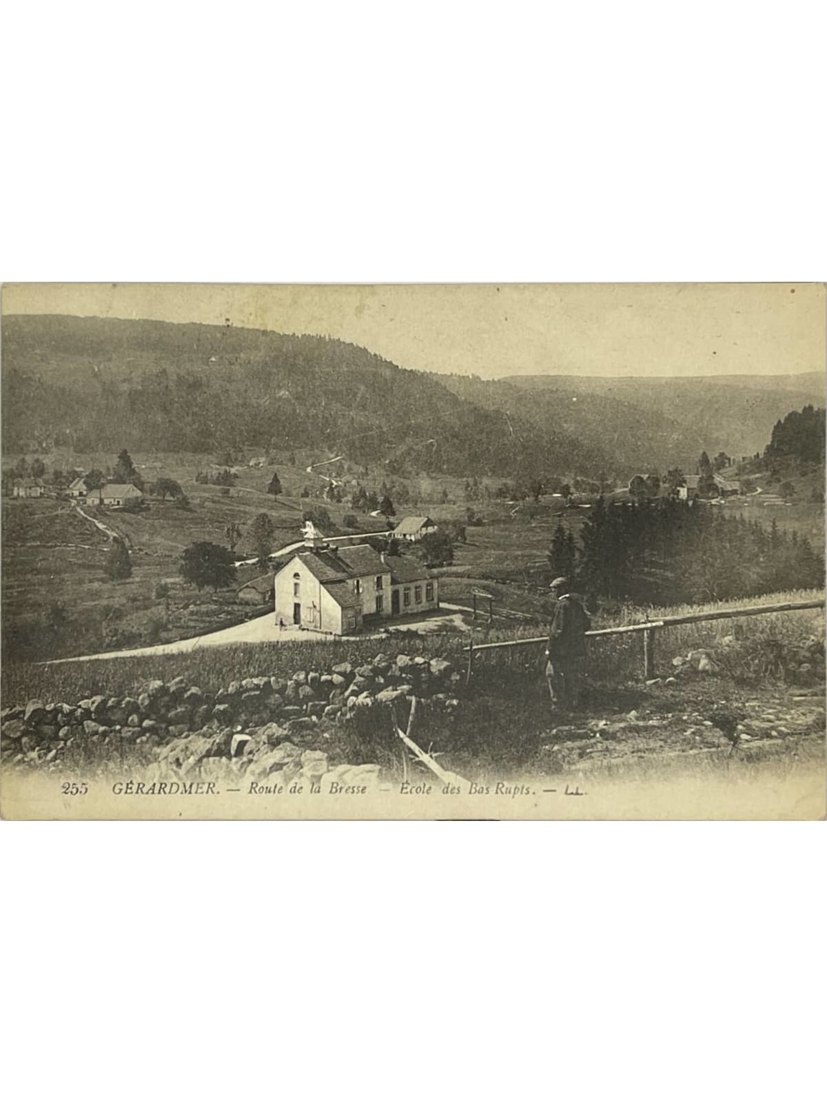 Recto de la carte postale