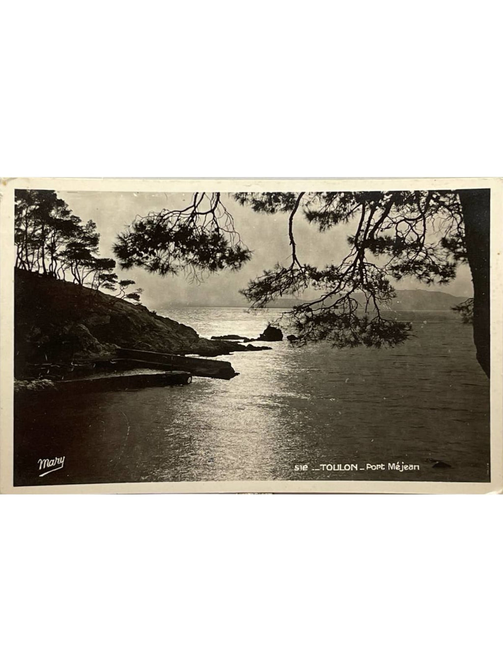 Recto de la carte postale