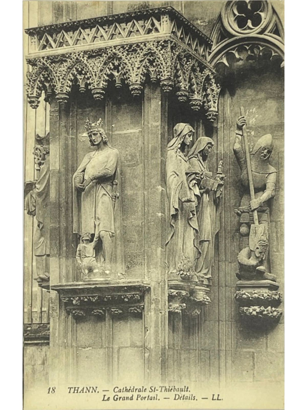 Recto de la carte postale