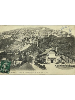 Lourdes – Chemin de fer funiculaire du Pic du Jer – CPA LL.
