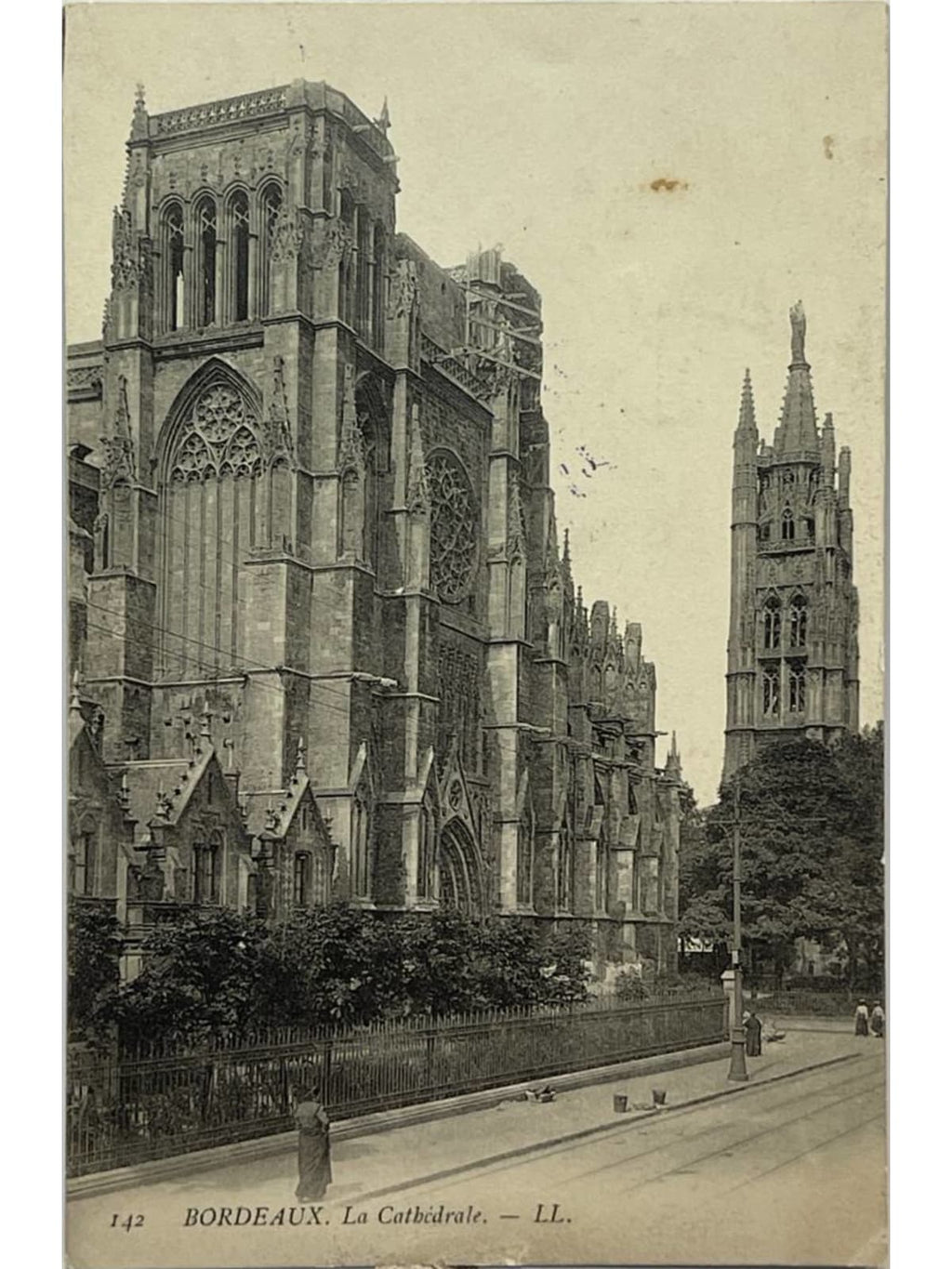 Recto de la carte postale