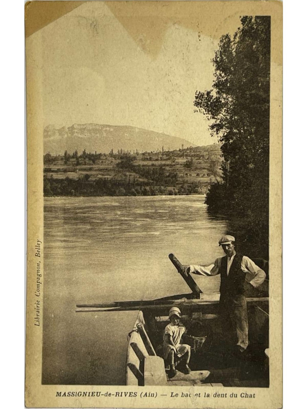 Recto de la carte postale