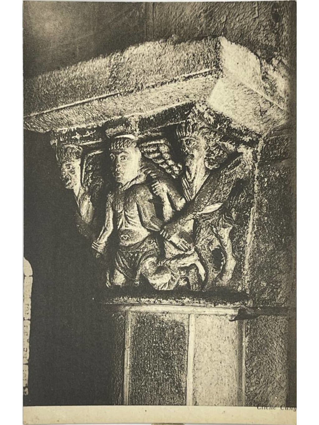 Recto de la carte postale