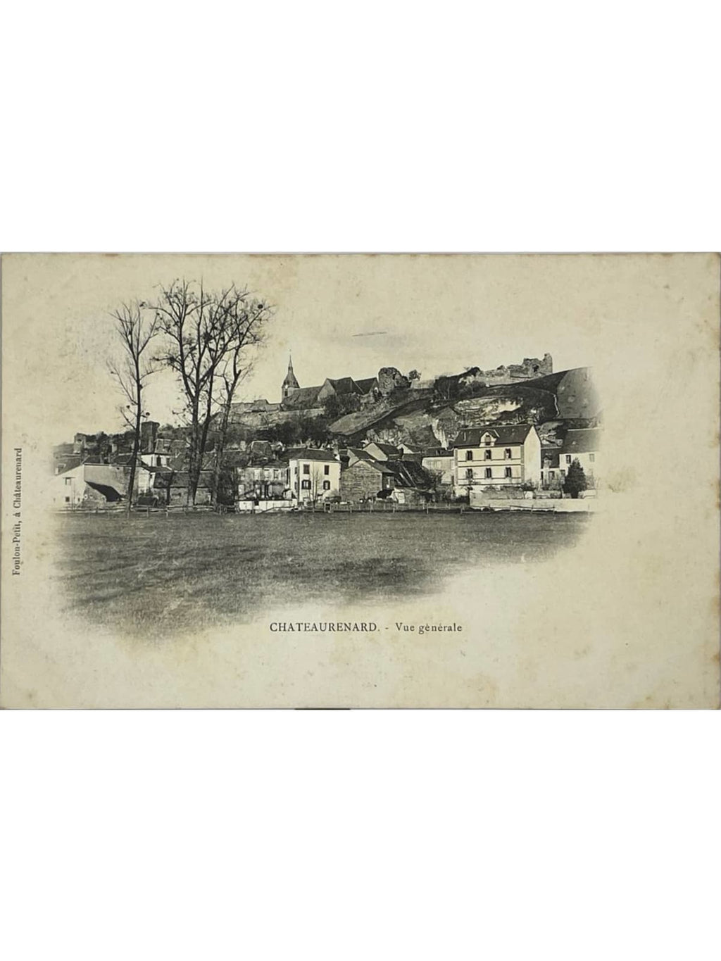 Recto de la carte postale