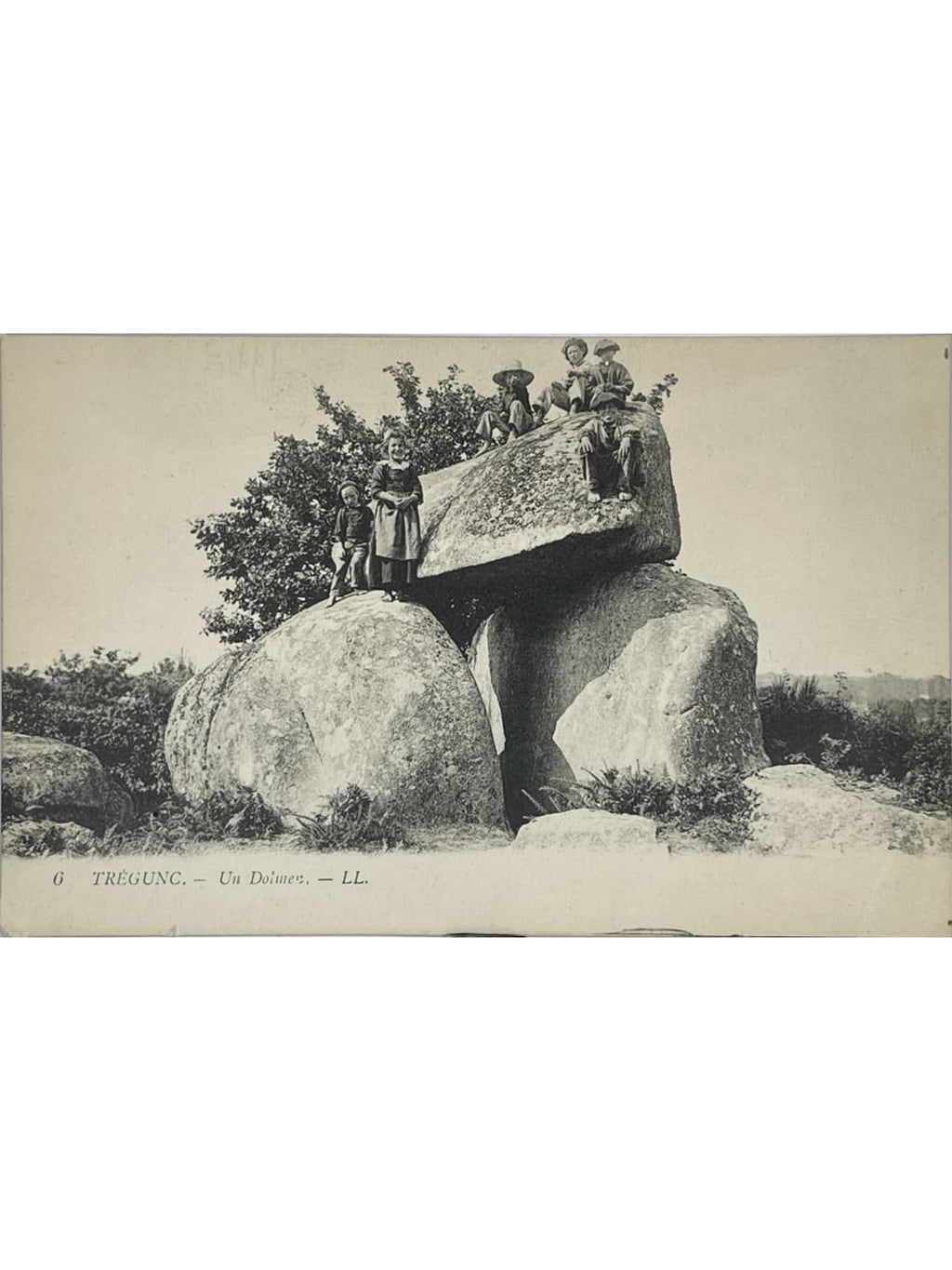 Recto de la carte postale