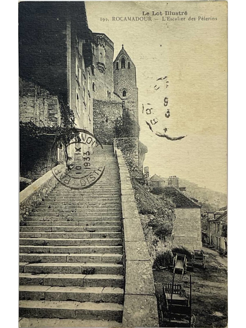 Recto de la carte postale