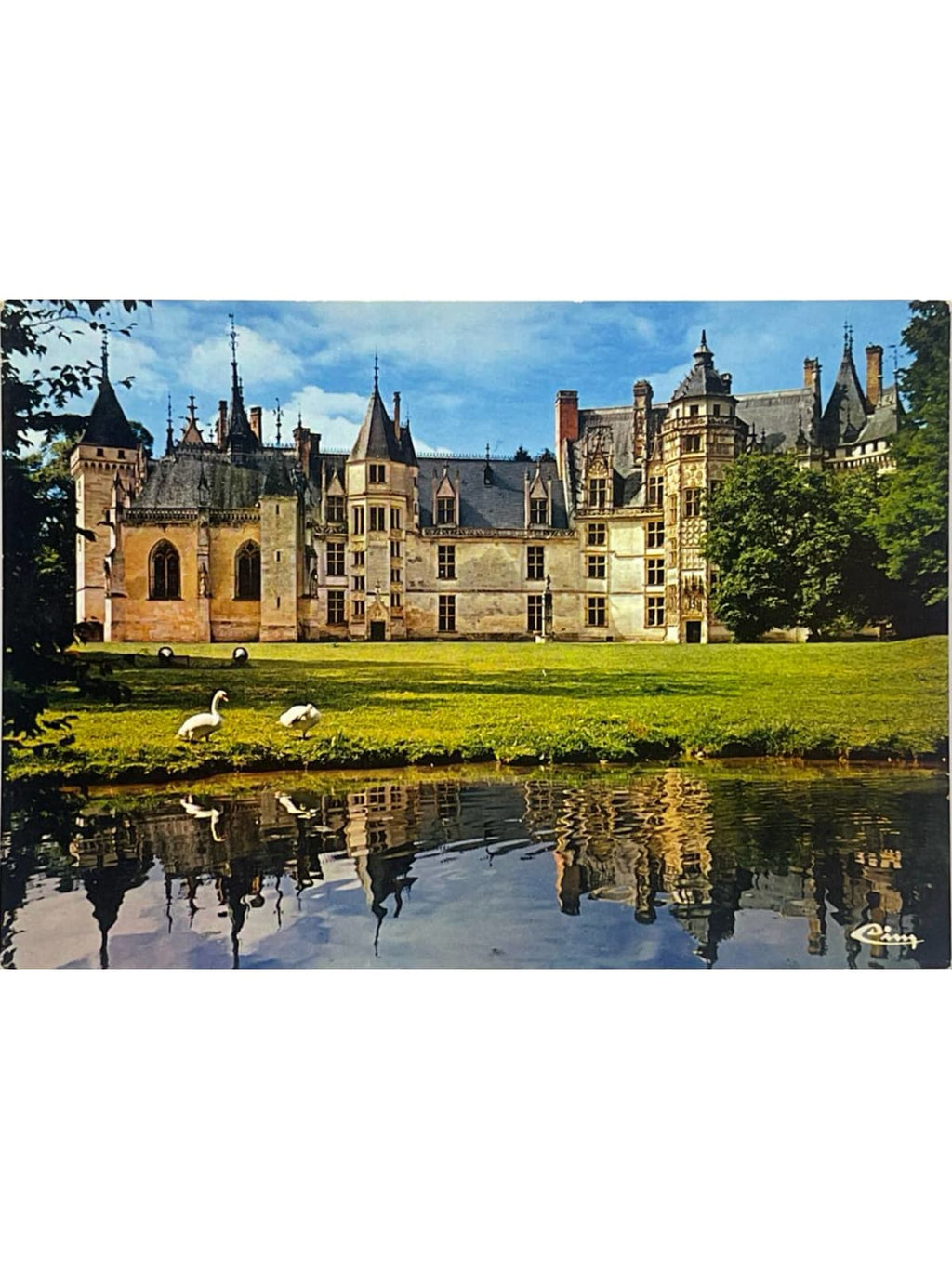 Recto de la carte postale