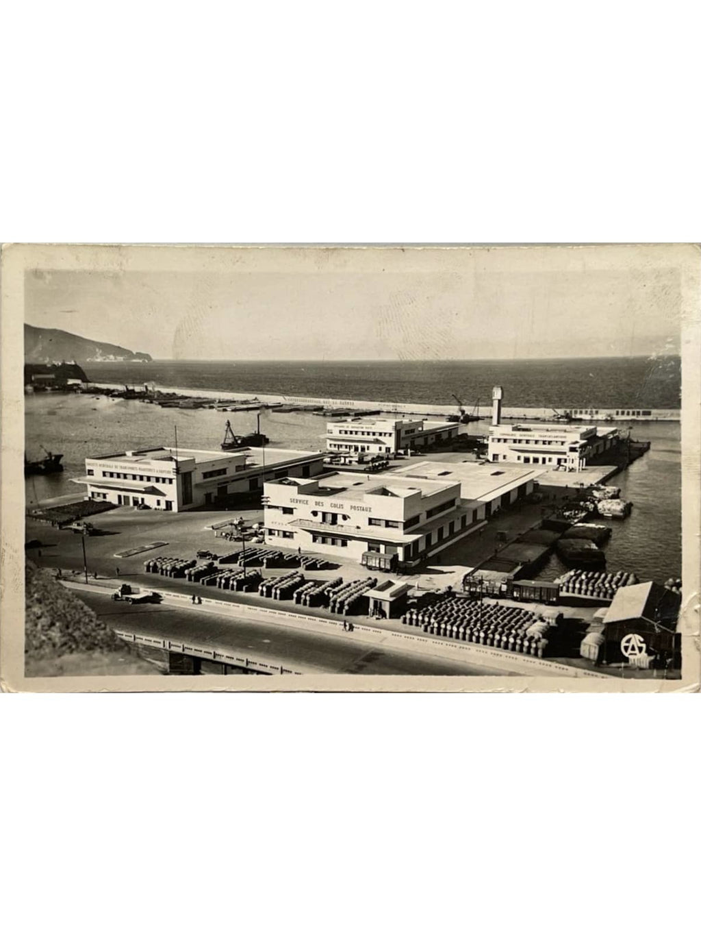 Recto de la carte postale