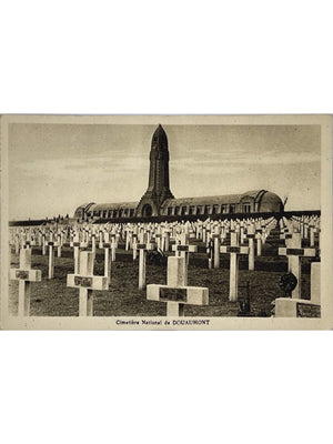 Douaumont – Cimetière national et ossuaire – CPA années 1930