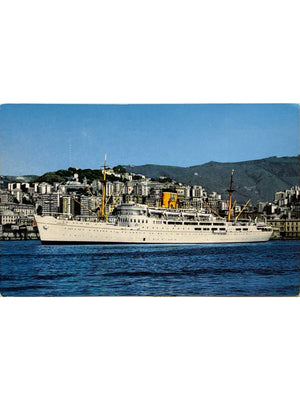 M/N Esperia – Paquebot Italie-Égypte-Liban – CPSM couleur
