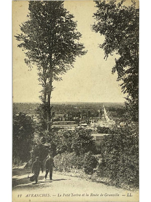 Avranches – Le Petit Tertre et la route de Granville – CPA LL n°12
