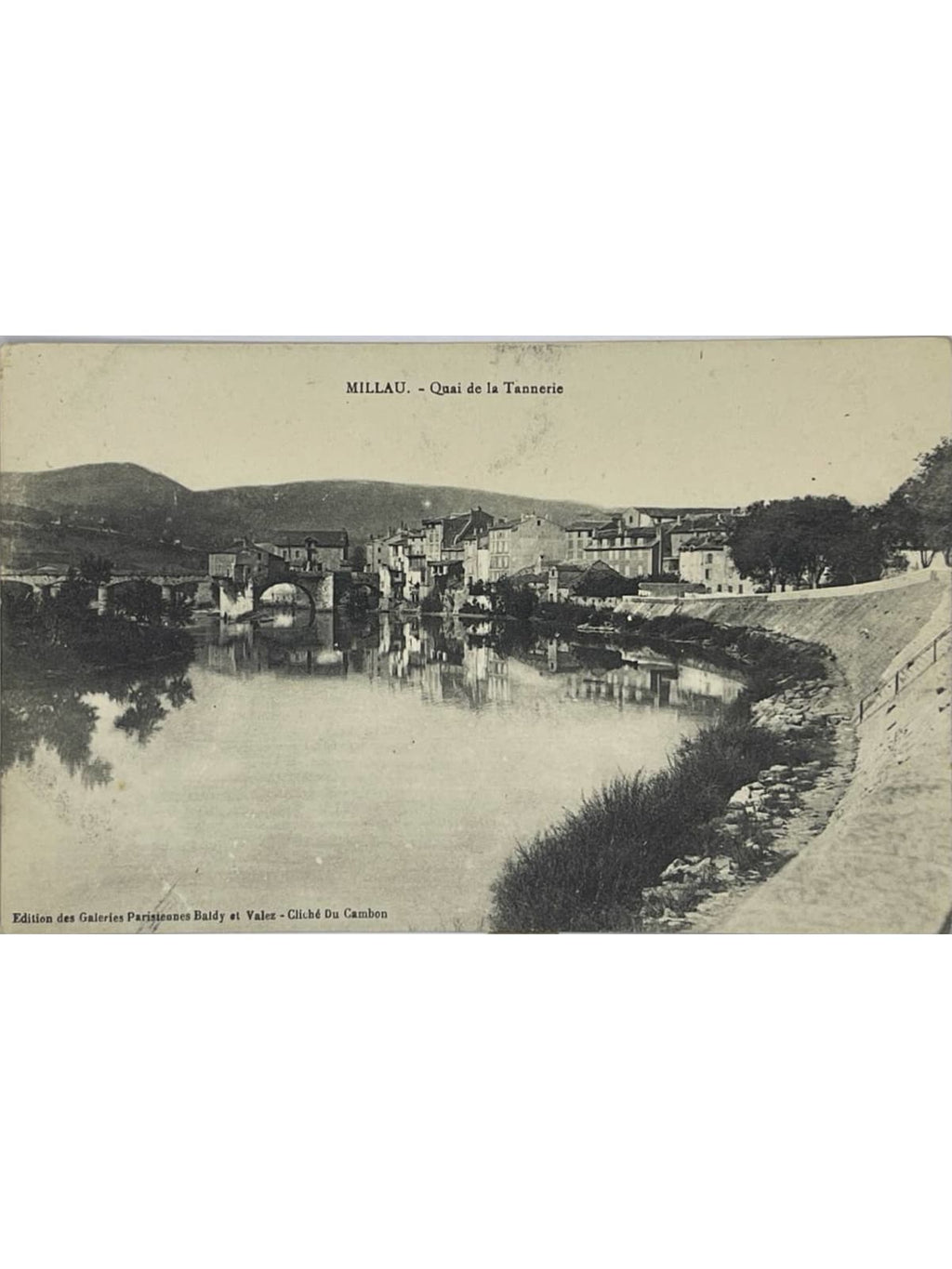 Recto de la carte postale