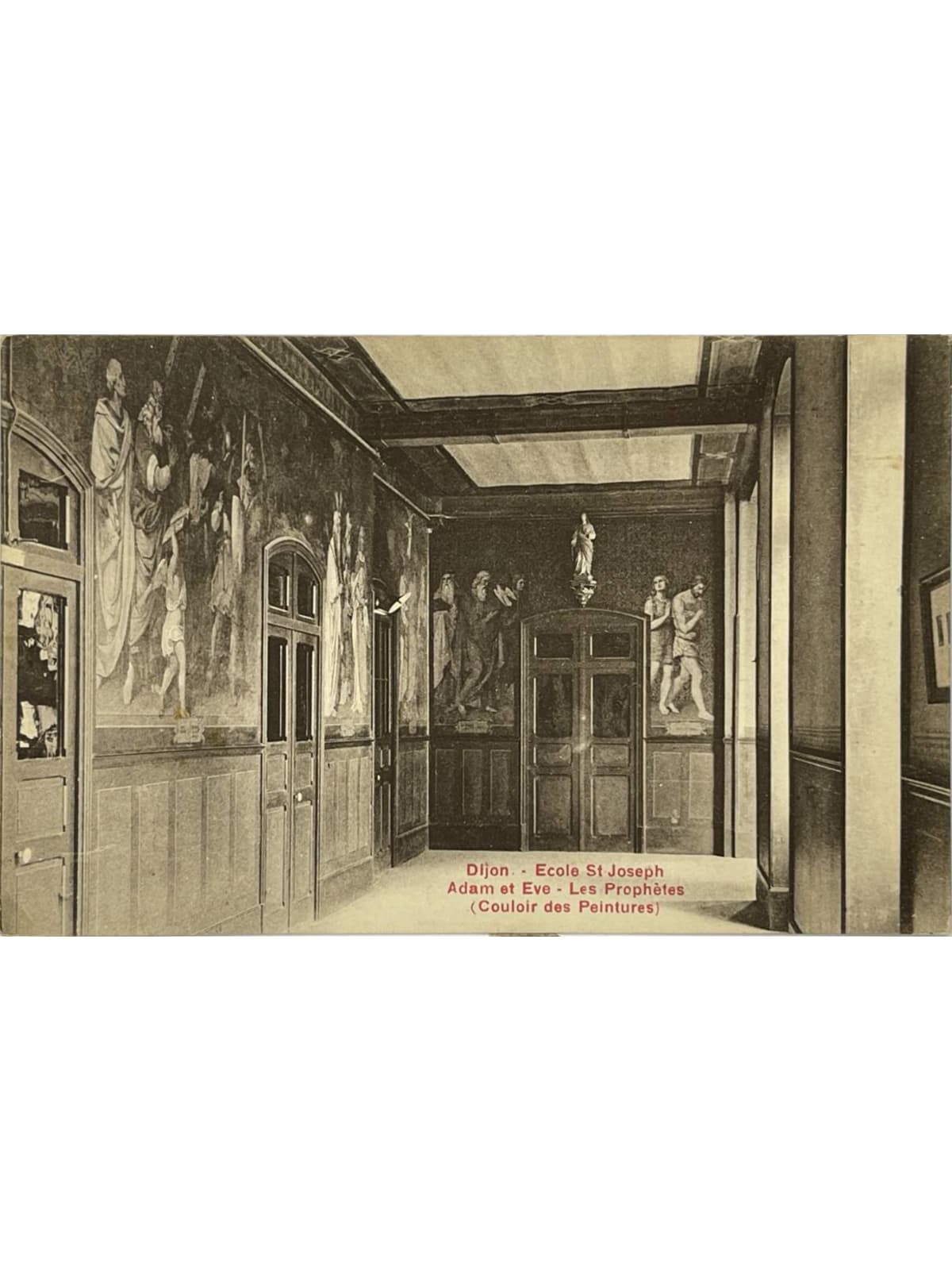 Recto de la carte postale