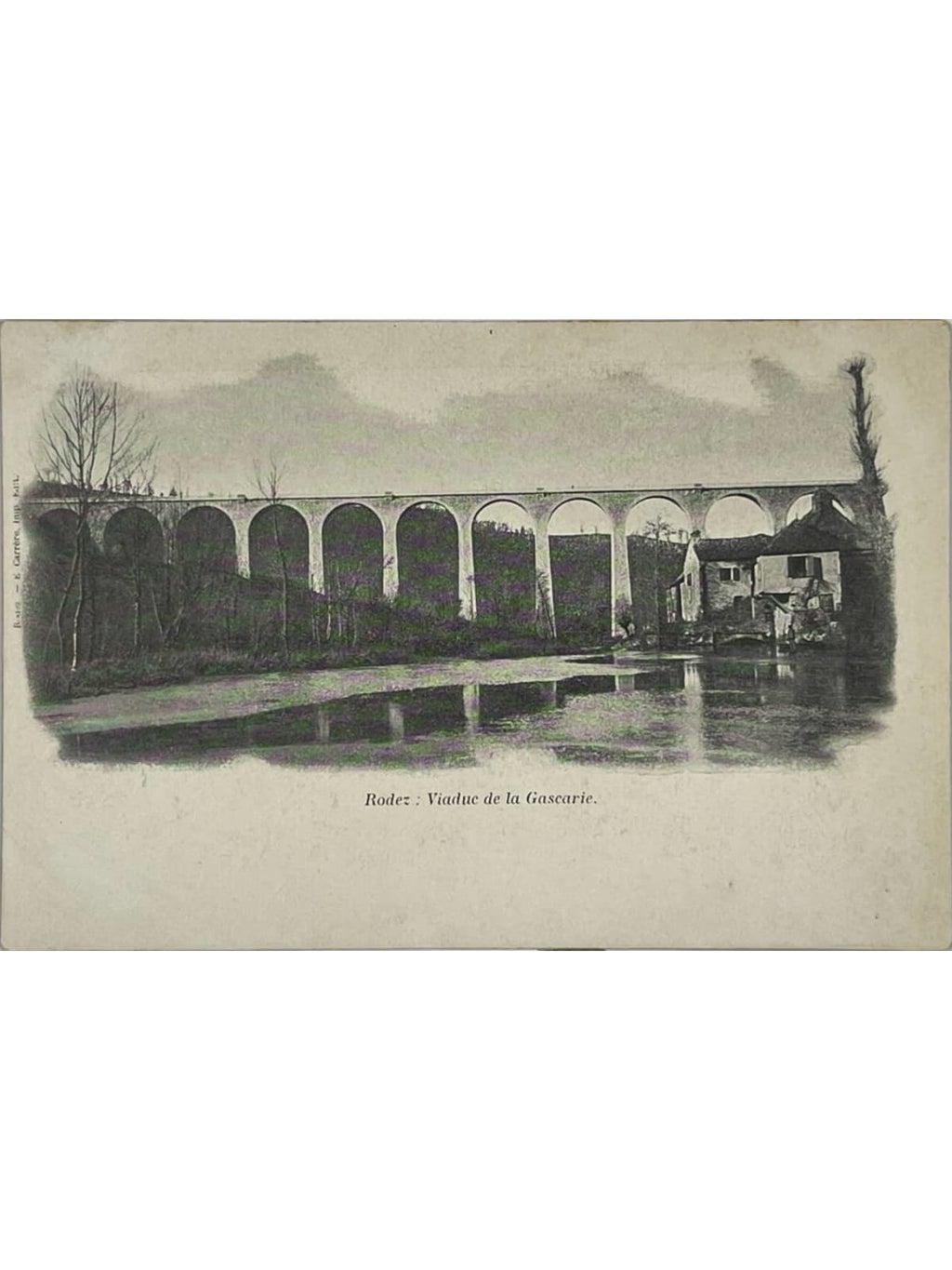 Recto de la carte postale