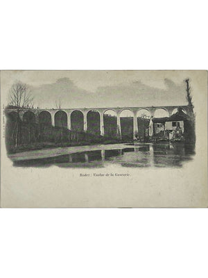 Rodez – Viaduc de la Gascarie – CPA ancienne vers 1900
