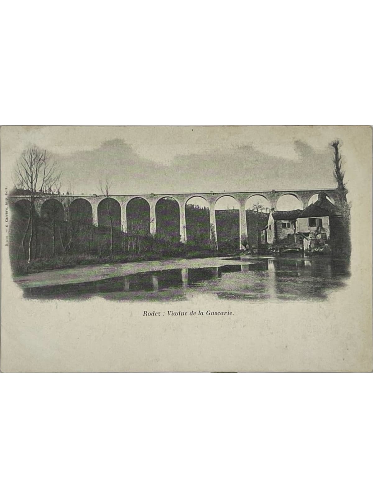 Recto de la carte postale